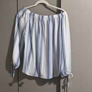 Over the shoulder top